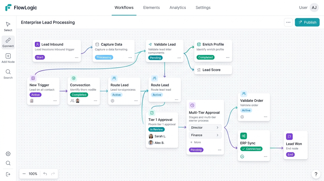 Custom Approval & Process Engines
